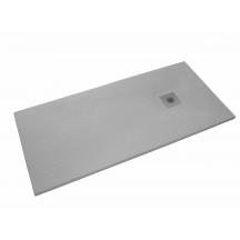 Sprchová vanička obdélníková SIKO 120x90x2,5 cm litý mramor Gris SIKOSTONE12090SGR