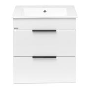 Koupelnová skříňka s umyvadlem Jika Plan 55x44,1x62,2 cm bílá H4536121763001. obr. 2