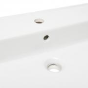 Umyvadlo SAT Infinitio 100,4x46,5 cm otvor pro baterii uprostřed SATINF10046 (obr. 4)