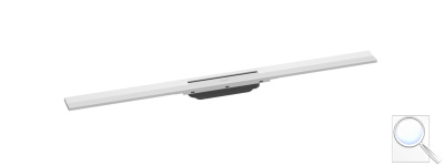 Sprchový žlab Hansgrohe RainDrain Flex 90 cm nerez matná bílá mat 56045700. obr. 1