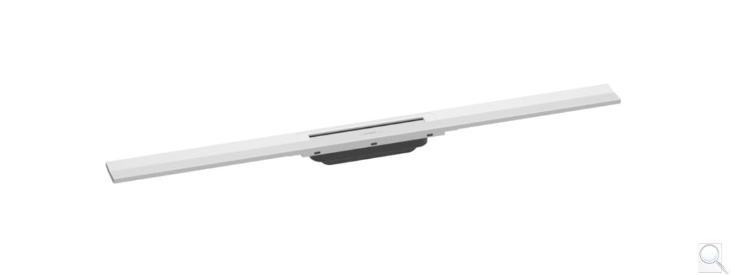 Sprchový žlab Hansgrohe RainDrain Flex 90 cm nerez matná bílá mat 56045700. obr. 1