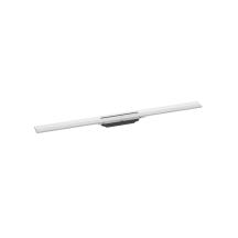 Sprchový žlab Hansgrohe RainDrain Flex 90 cm nerez matná bílá mat 56045700