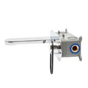 Umyvadlová baterie SAT Fusion včetně podomítkového tělesa černá SATBSFU101KPC. obr. 4&nbsp;