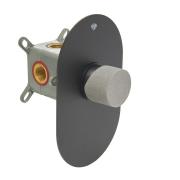 Sprchová baterie SAT Fusion včetně podomítkového tělesa páka beton mat SATBSFU210BC. &nbsp;(2)