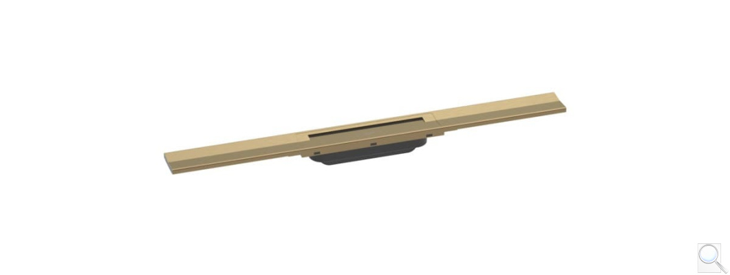 Sprchový žlab Hansgrohe RainDrain Flex 70 cm nerez kartáčovaný bronz 56043140. obr. 1