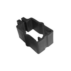 Objímka na sloupky 60 × 40 mm pro panely PILOFOR® - černá, PVC