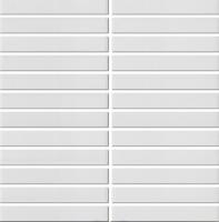 Keramická mozaika Premium Mosaic Kit Kat white bílá