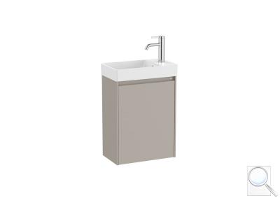 Koupelnová skříňka s keramickým umyvadlem Roca Ona 45x64,5x26 cm písková mat ONA451DPM obr. 1