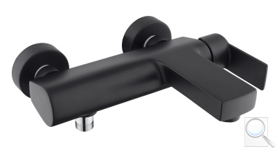 Vanová baterie SAT B-Way bez sprchového setu 150 mm černá matná SATBSBW222. obr. 1
