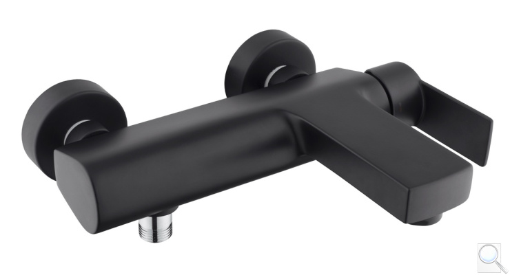 Vanová baterie SAT B-Way bez sprchového setu 150 mm černá matná SATBSBW222. obr. 1