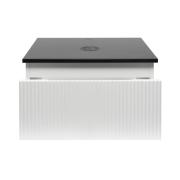 Koupelnová skříňka s deskou z umělého kamene SAT Evolution 58x30x44,8 cm bílá mat SATEVO60WMTK. obr. 2