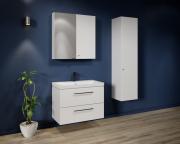 Koupelnová skříňka s umyvadlem Cersanit Medley 50x59x40 cm bílá lesk S801-353-DSM (obr. 4)