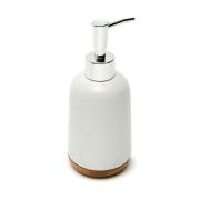 Dávkovač mýdla SAT Ella dřevo/bílá SATDELLA99BI. obr. 2&nbsp;