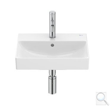 Umývátko Roca ONA 45x36 cm otvor pro baterii uprostřed A327682000. obr. 1