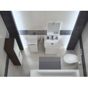 Nábytkové umyvadlo Kolo Rekord 50x38 cm otvor pro baterii uprostřed K91952000. obr. 3&nbsp;