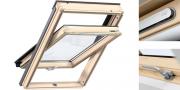 GLU 0061 B - Velux střešní okno se spodním ovládáním klikou (Spodní ovládání s klikou)
