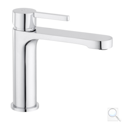 Umyvadlová baterie SAT Fusion bez výpusti chrom SATBSFU271TCH.