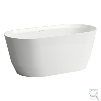 Volně stojící vana Laufen Laufen Pro 150x70 cm litý mramor levá i pravá H2439520000001. obr. 1