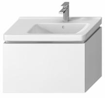 Koupelnová skříňka pod umyvadlo Jika Cubito 74x42,6x48 cm bílá, dub