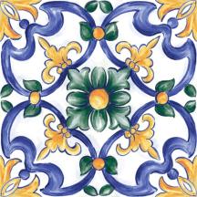 Dlažba Ragno Amuri Maiolica Tappeto 3 mix barev