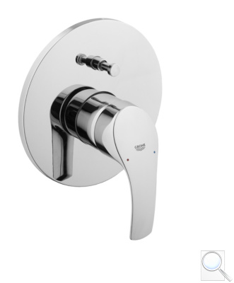 Vanová baterie Grohe Eurosmart New včetně podomítkového tělesa chrom 33305002.