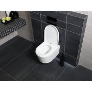 WC závěsné SAT Brevis včetně sedátka softclose, zadní odpad, bílá  SATBRE010RREXP. obr. 10 