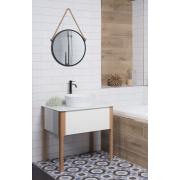 Zrcadlo Naturel 60 cm černá matná ZLAN60C. obr. 5 