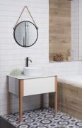 Zrcadlo Naturel 60 cm černá matná ZLAN60C (obr. 5)