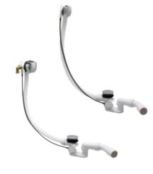 Vanový automat Laufen Pro CR, napouštění přepadem H2951110040001