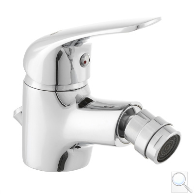 Bidetová baterie S-Line Pro s výpustí chrom SIKOBSLPRO235. 