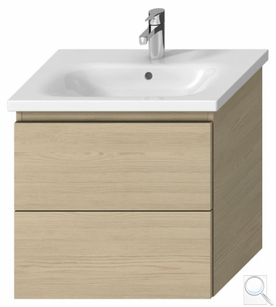 Koupelnová skříňka pod umyvadlo Jika Mio-N 61x44,5x59 cm. Jasan