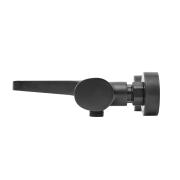 Vanová baterie SAT Dark bez sprchového setu 150 mm černá/mat SATBSDA222C. obr. 6 