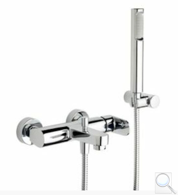 Vanová baterie Paffoni Pavia se sprchovým setem 150 mm chrom CA023. 