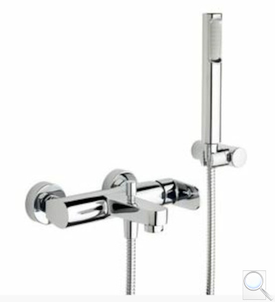 Vanová baterie Paffoni Pavia se sprchovým setem 150 mm chrom CA023. 