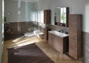 Koupelnová skříňka s umyvadlem Geberit Selnova 80x50,2x65,2 cm ořech hickory světlý 501.259.00.1 (ilustrační obr.)