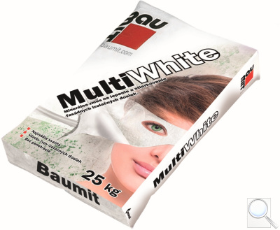 Renovační stěrka MultiWhite Baumit. 