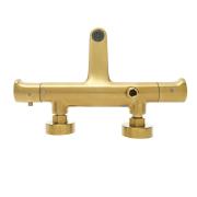 Vanová baterie SAT DARK bez sprchového setu 150 mm broušené zlato mat SATBSDA222BZ. obr. 5&nbsp;