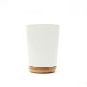 Držák kartáčků SAT Ella dřevo/bílá SATDELLA27BI. obr. 2&nbsp;