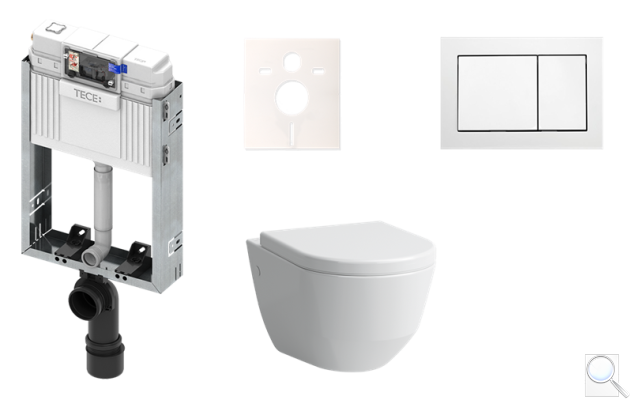 Komplet TECE s WC Laufen - KMPLPROAT.