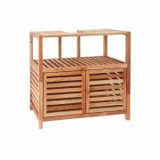 Koupelnová skříňka pod umyvadlo Naturel Home 67.5x63x35.5 cm ořech mat HOMEUM (obr. 3)