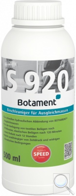 Urychlovač pro samonivelační stěrky S 920.