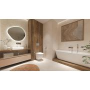 Zrcadlo se senzorem SAT 80x80 cm SATZASLED80. obr. 3&nbsp;