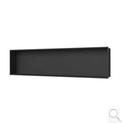 Vestavná polička SAT Aurum černá matná 121x28 cm SATAURN12128MB. obr. 1