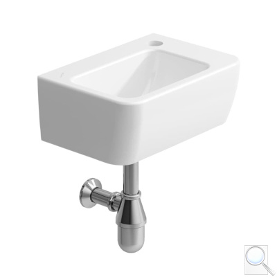 Umývátko Laufen Pro 36x25 cm otvor pro baterii vpravo H8169550001061. obr. 1