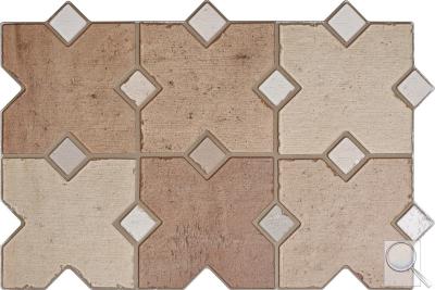 Dlažba Bestile Ruanes cotto hnědá
