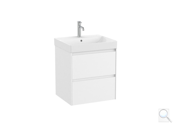 Koupelnová skříňka s umyvadlem Roca ONA 55x64,5x46 cm bílá mat ONA552ZBM. obr. 1