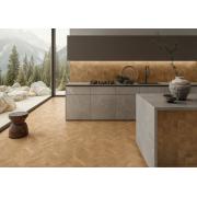 Dlažba Emil W-Circles walnut hnědá.  