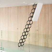 Půdní schody zateplené stahovací LUSSO ZP