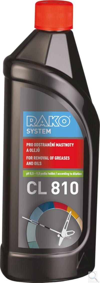 Odstraňovač mastnot a olejů Rako CL 810 750 ml LBCL810. obr. 1