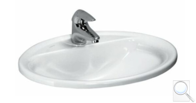 Umyvadlo Laufen Pro 56x44 cm otvor pro baterii uprostřed H8139510001041. obr. 1